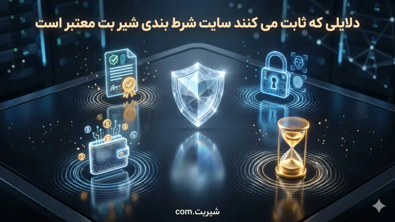 دلایلی که ثابت می کنند سایت شرط بندی شیر بت معتبر است؟