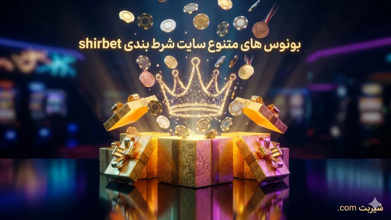 بونوس های متنوع سایت شرط بندی shirbet